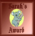 Sarah's Award