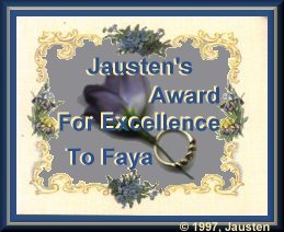 Jausten's Award For Excellence